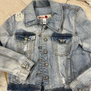 Jean Jacket with lace!